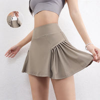 Athletic Workout Pleated Women Running Tennis Skirt