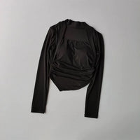 Women's Yoga Clothes Autumn Winter Long Sleeve Trim Top